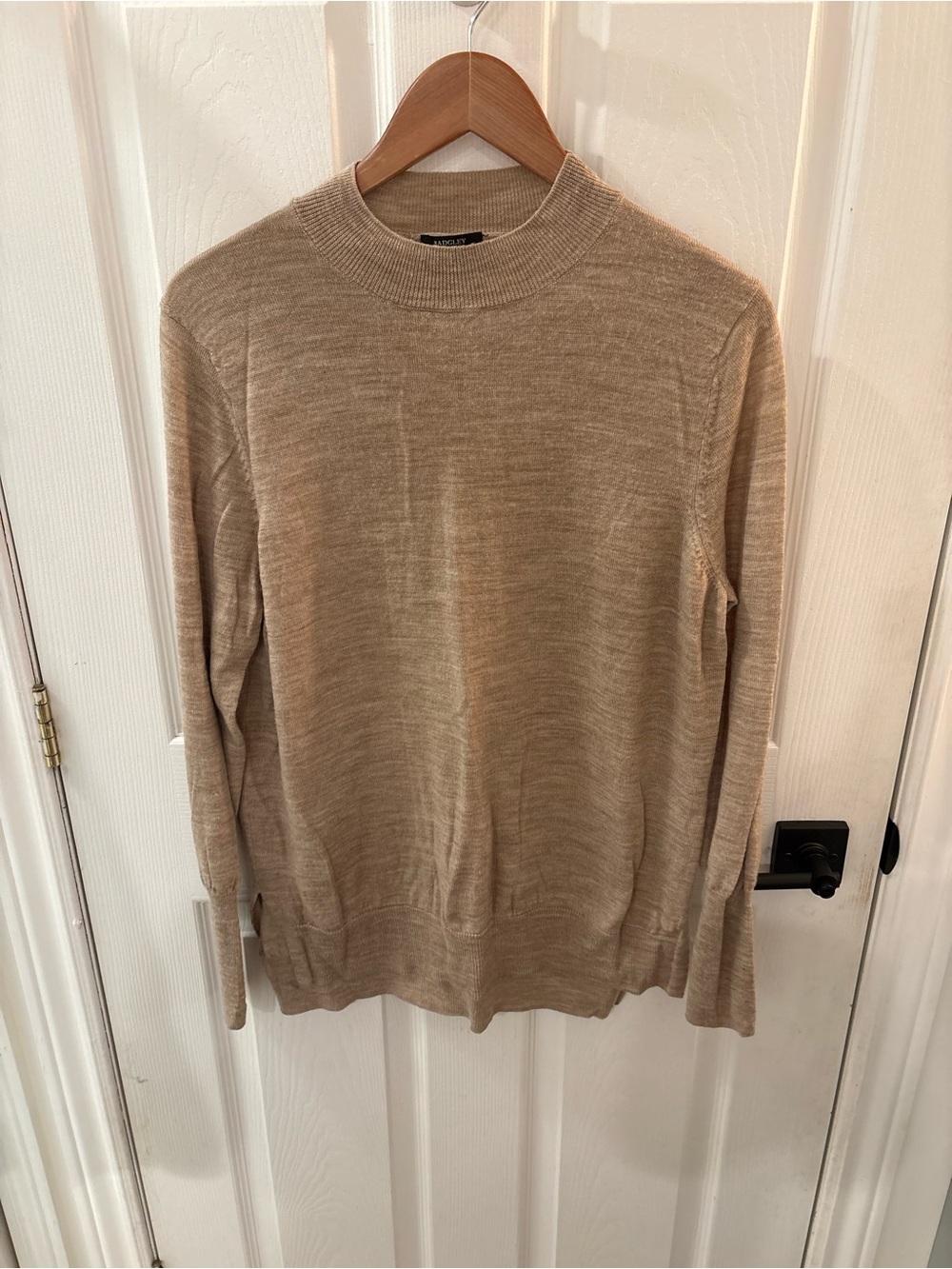 Women’s Badgley Mischka Lightweight Crewneck Sweater - Beige